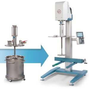 Système adaptable de dispersion sous vide dans fût usage unique CHS de 7 à 60 litres