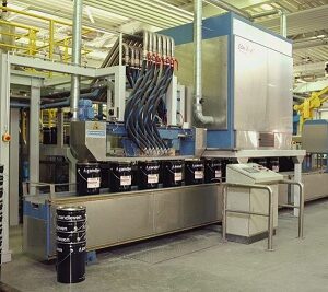 ColorKing RT  Machine de mise à la teinte / de dosage gravimétrique à cuves tournantes.