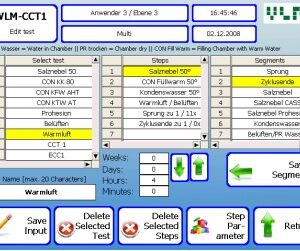 Enceinte Brouillard salin VDA 233-102 ClimaCORR® FR 1000 l (-35°C / +80°C)