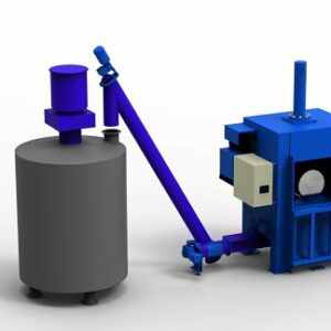 Broyeur vide-fûts de résine & colophane