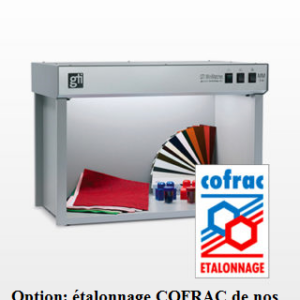 Cabines à lumière pour le contrôle visuel des couleurs