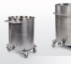 Cuves inox. simple et double paroi de production