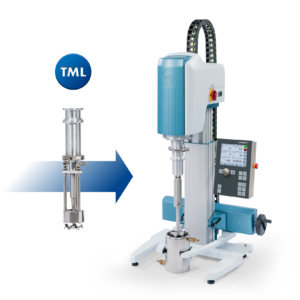 Broyeur vertical à panier et micro-billes TML adaptable sur Dispermat®